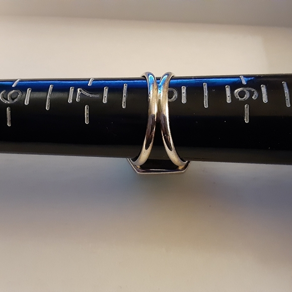 Jay King DTR China 925 Compressed Turquoise and Gold Dust Statement Ring. - Picture 3 of 6